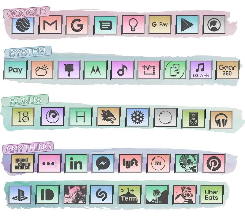 GIN Icon Pack - Get It Now screenshot 3