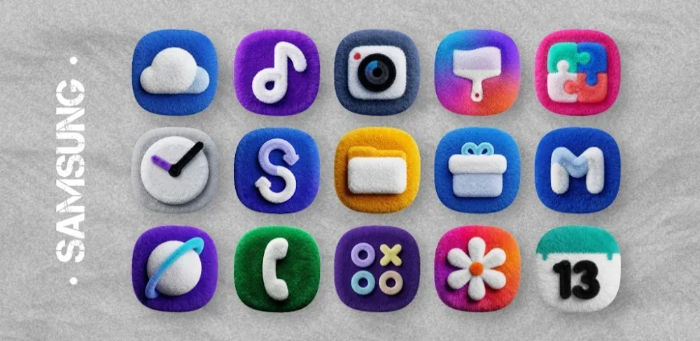 Fluffy OneUI Icons screenshot 1
