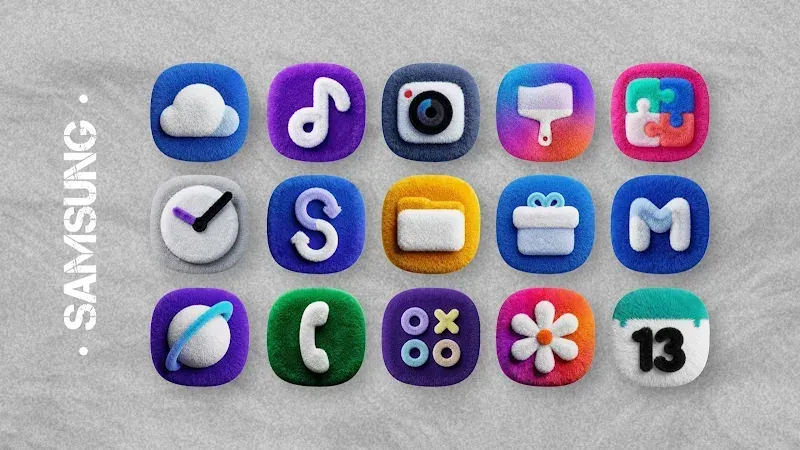 Fluffy OneUI Icons screenshot 2