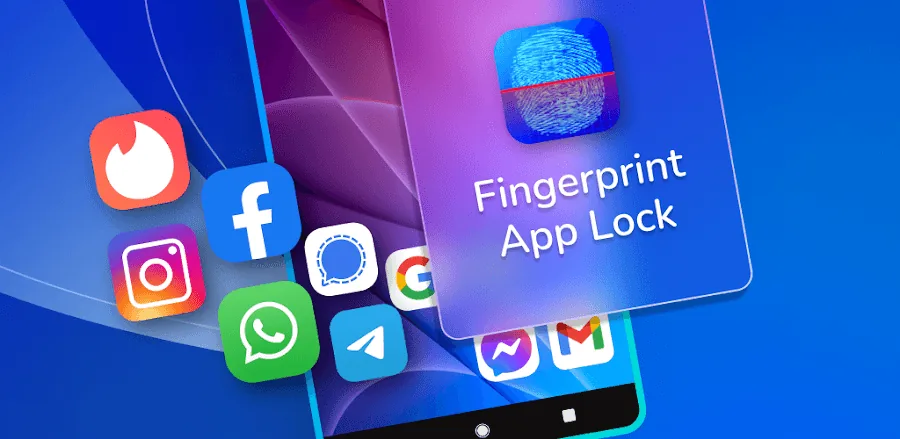 App Lock Fingerprint screenshot 1