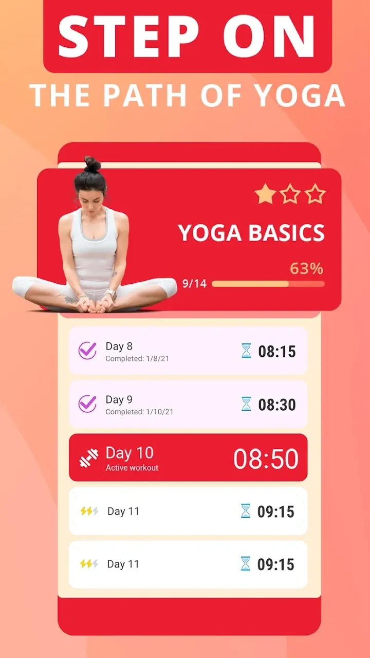 Hatha yoga for beginners screenshot 6