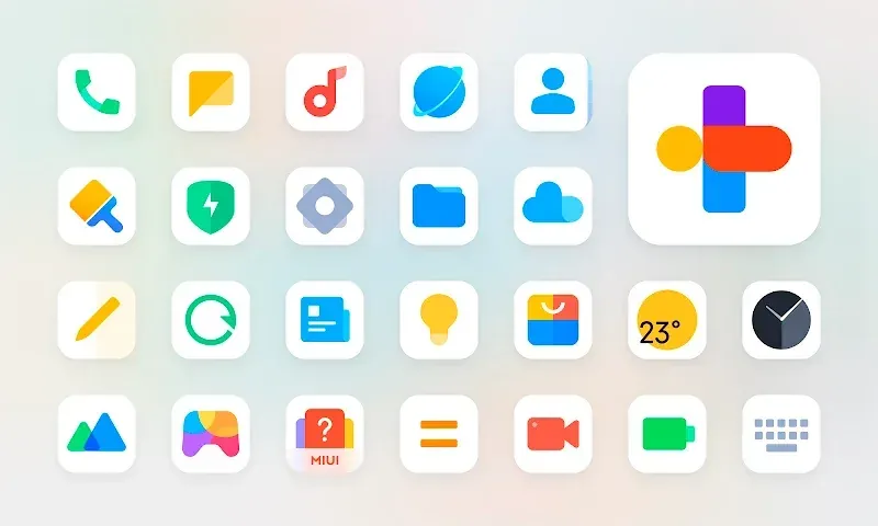 MiLight White - Icon Pack screenshot 2
