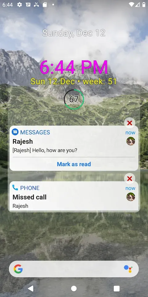 Notification Widget screenshot 6