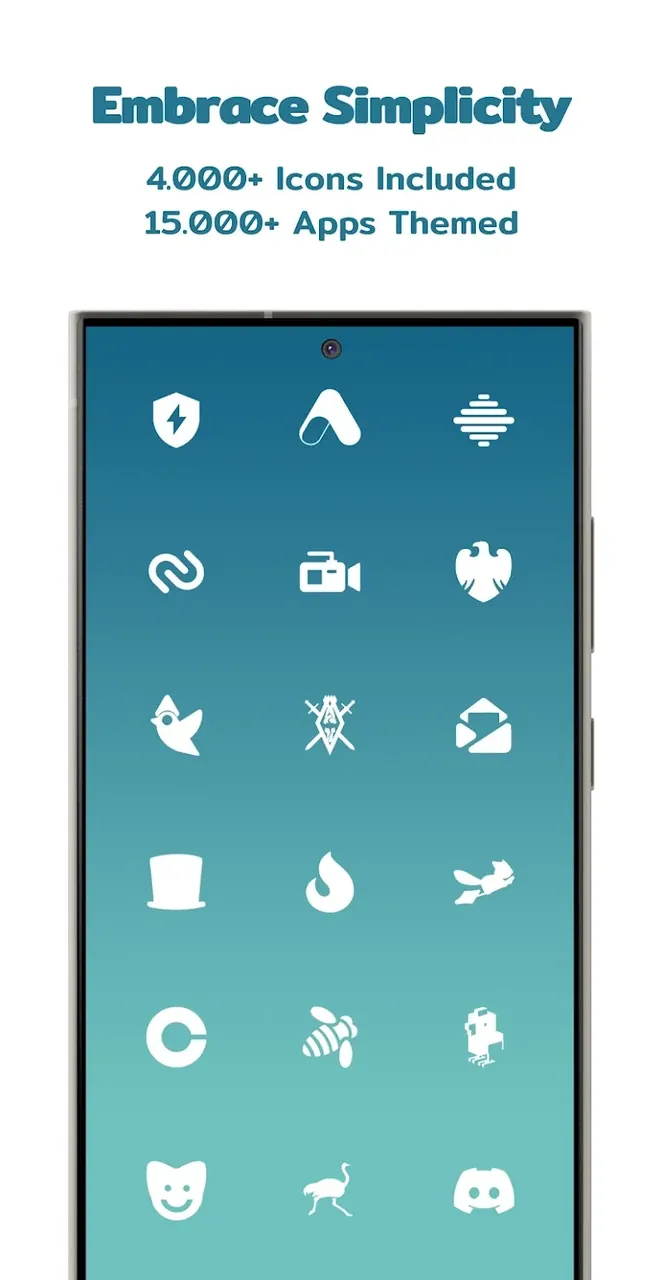Simply Minimal White Icon Pack screenshot 3