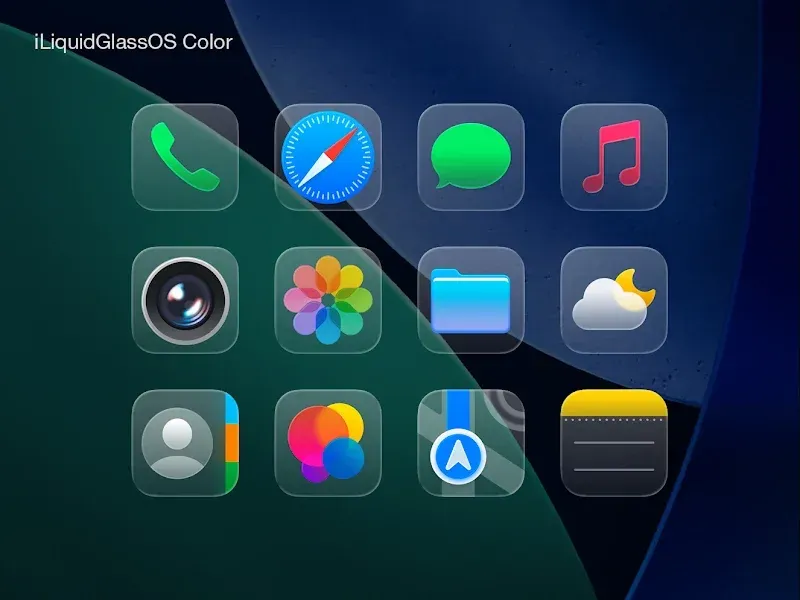 iLiquidGlassOS (Color) screenshot 2