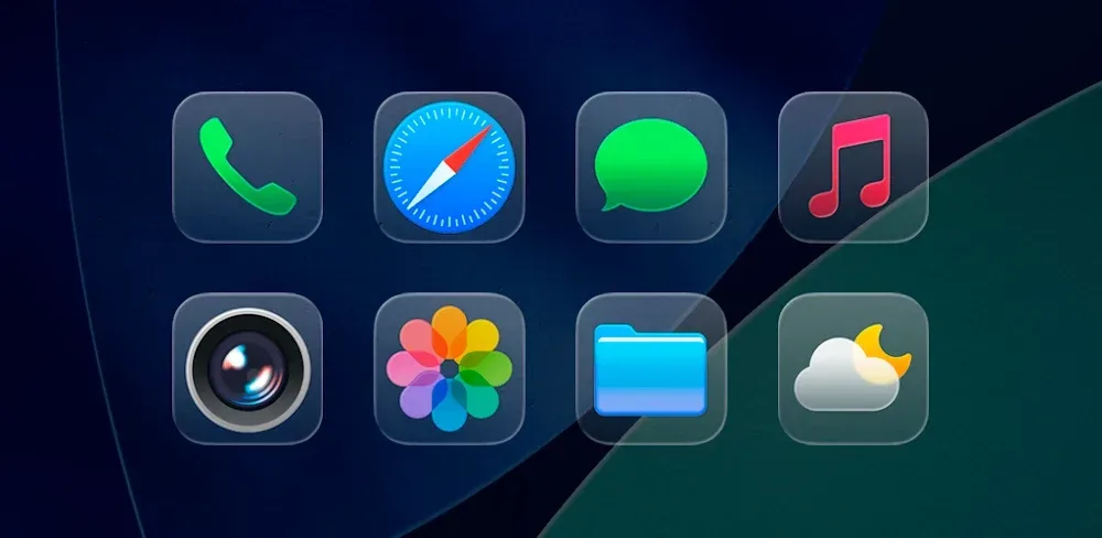 iLiquidGlassOS (Color) screenshot 1