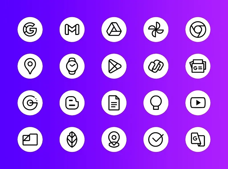 Whiux - Icon Pack (Round) screenshot 3