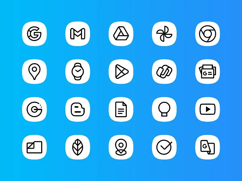 Whiux White - Icon Pack screenshot 4