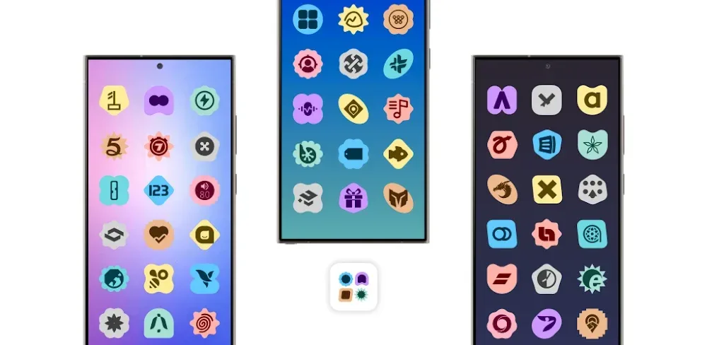 Expressive Shapes Icon Pack screenshot 1