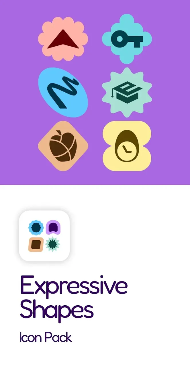 Expressive Shapes Icon Pack screenshot 6
