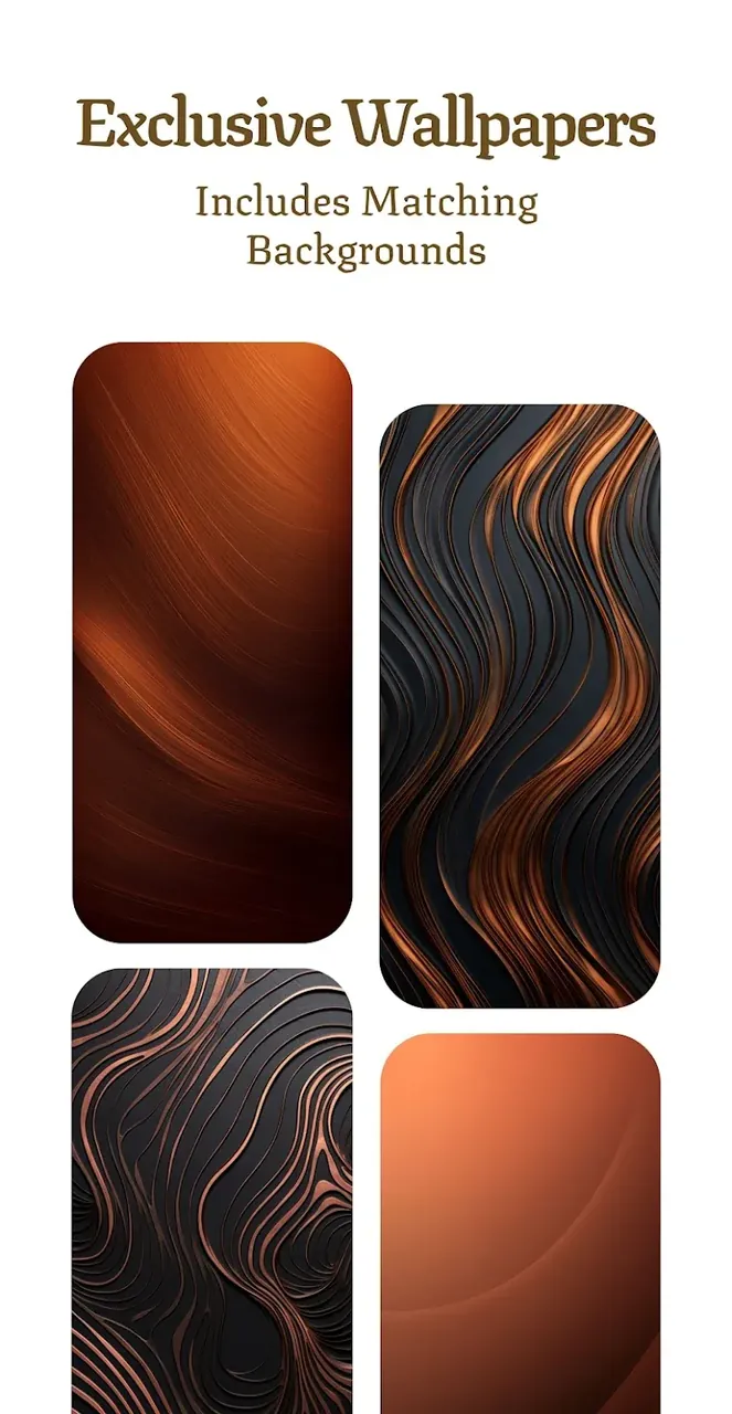 Bronze Copper Icon Pack screenshot 5