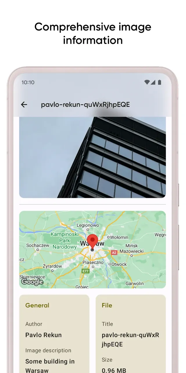 Graphie - EXIF management screenshot 3