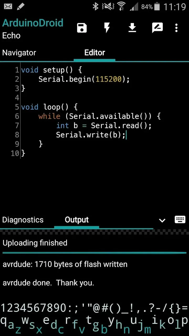 ArduinoDroid screenshot 5