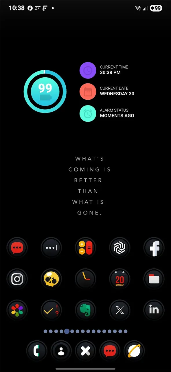 Mator Dark icon pack screenshot 6