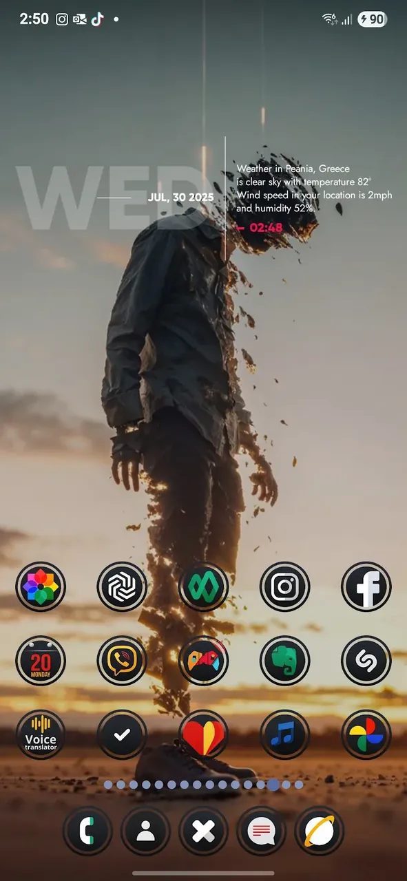 Mator Dark icon pack screenshot 4