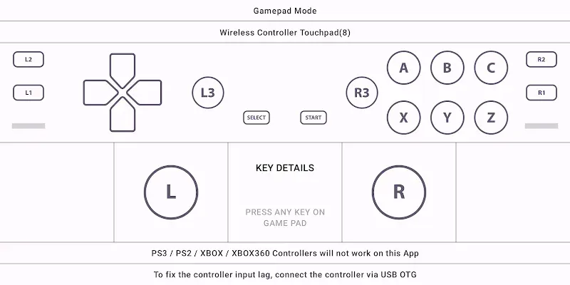 GamePad Tester Lite screenshot 3