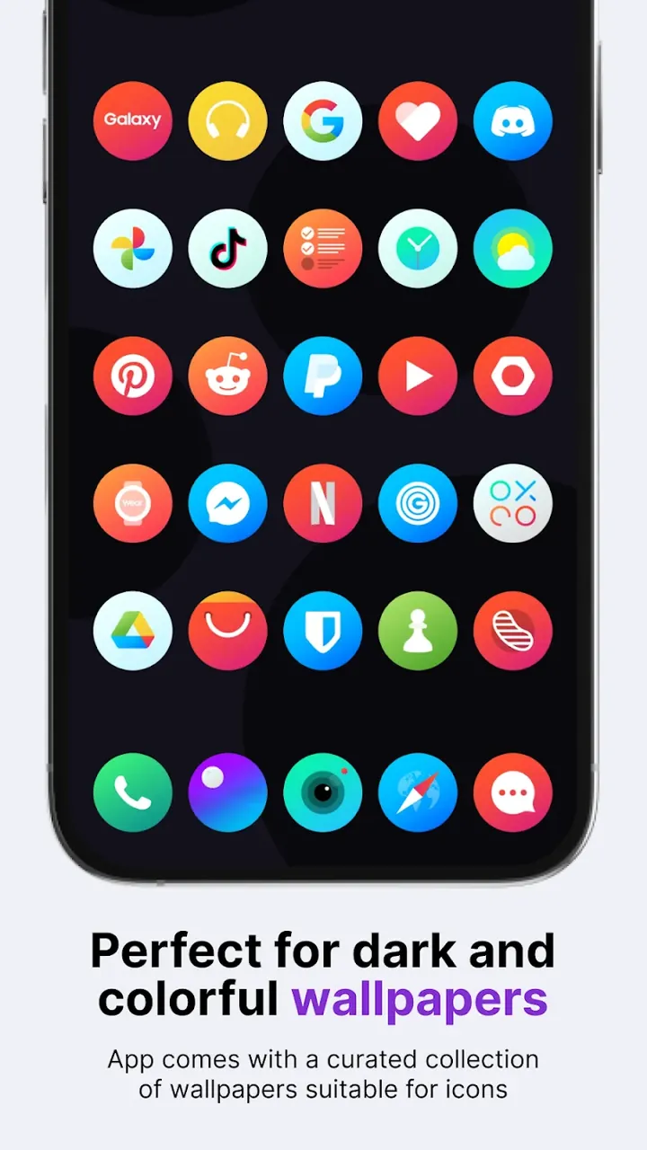 Hera Icon Pack: Circle Icons screenshot 3