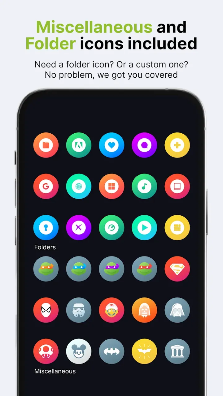 Hera Icon Pack: Circle Icons screenshot 6