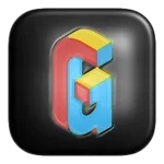 Glossy Dark 3D - Icon Pack