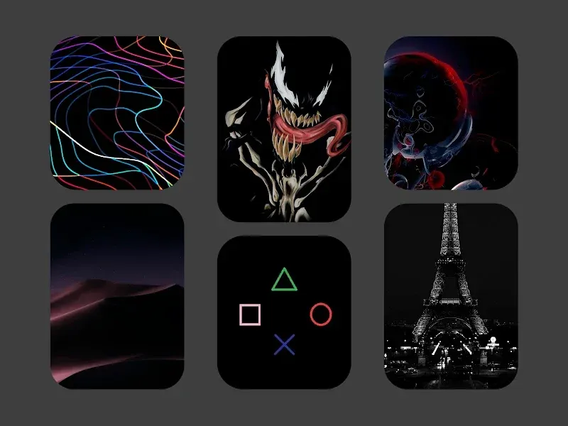 Blaux - Icon Pack (Round) screenshot 6