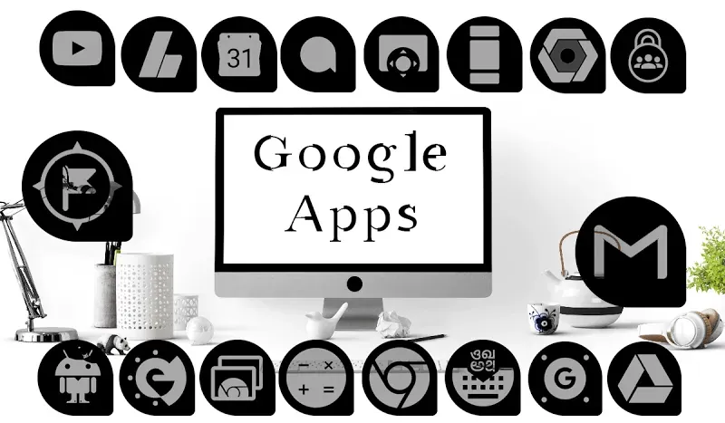 Oscuro Icon Pack screenshot 4