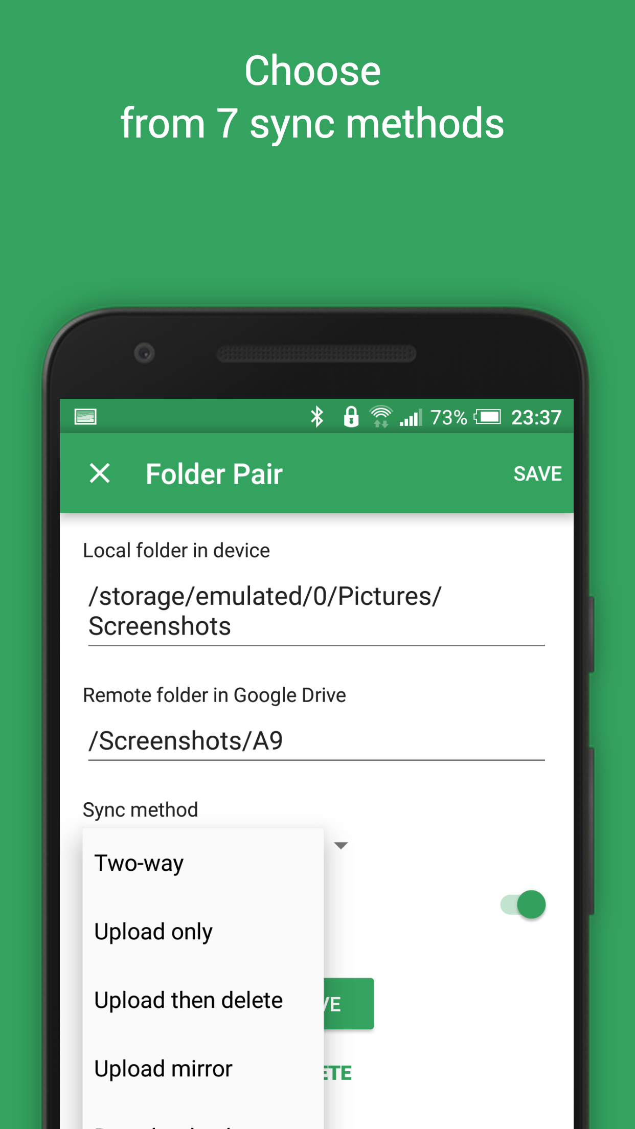 Autosync for Google Drive screenshot 5