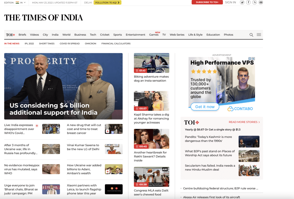 Times Of India (TOI) screenshot 7