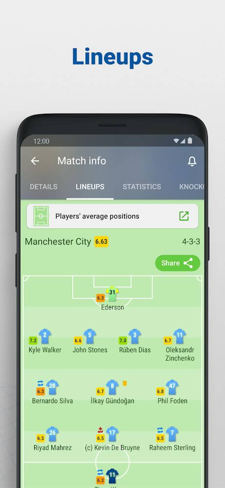 SofaScore screenshot 5