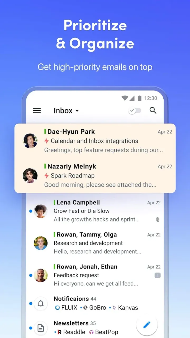 Spark Mail screenshot 5