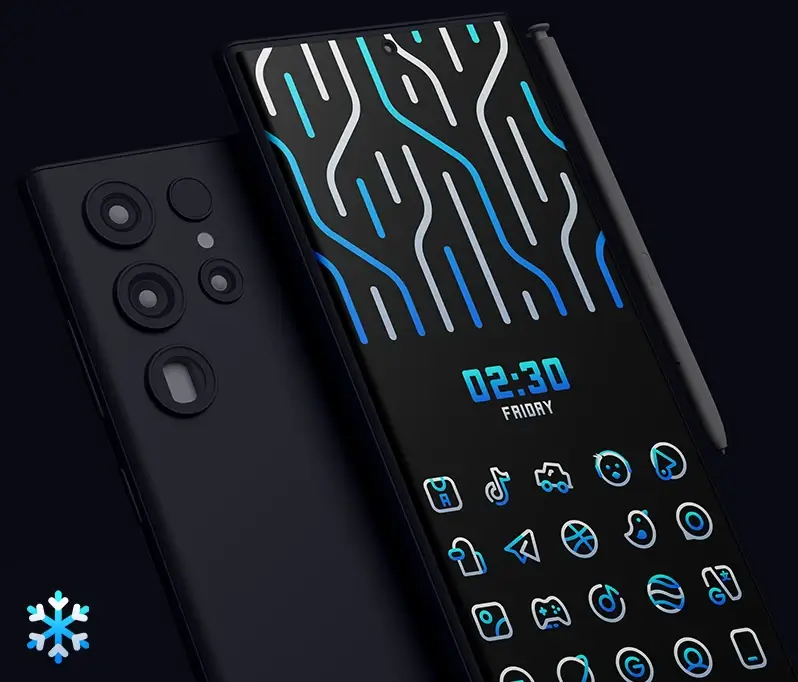 BlueLine IconPack screenshot 2