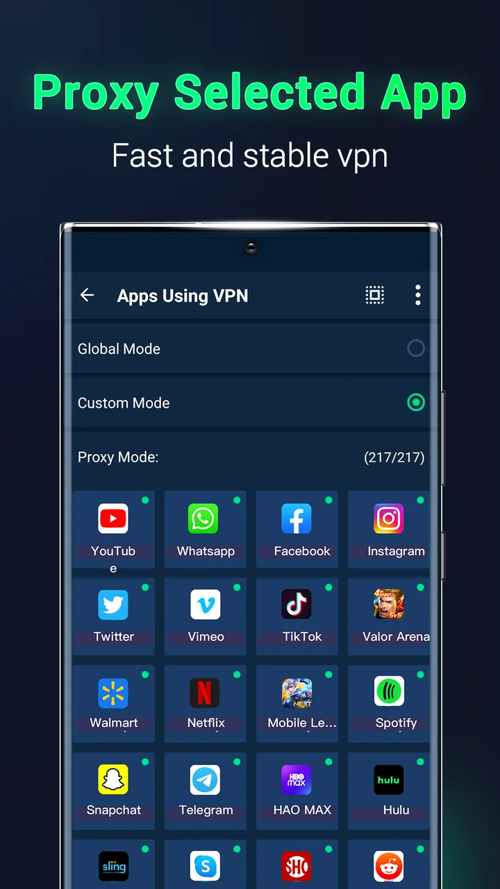 MATE VPN screenshot 2