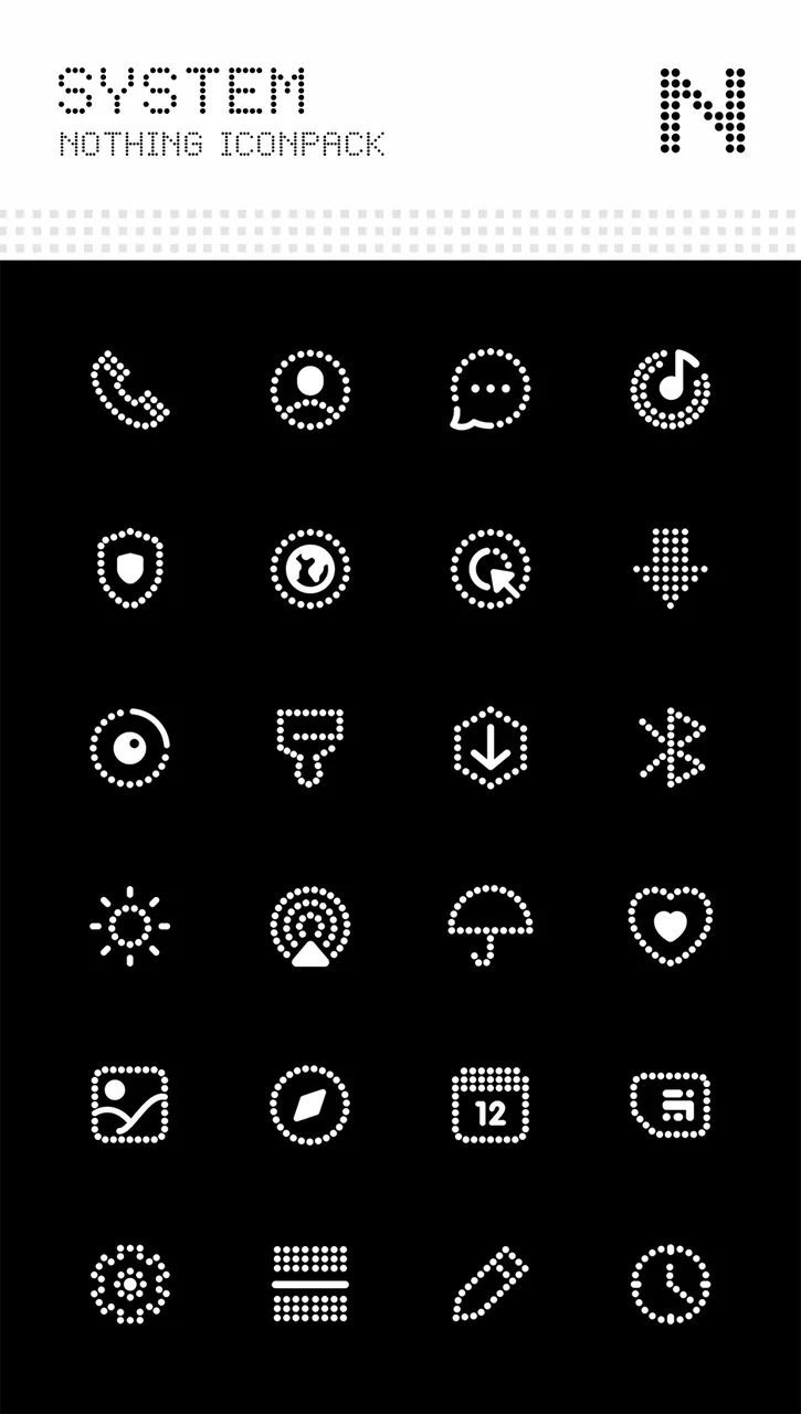 Nothing Icon Pack screenshot 3