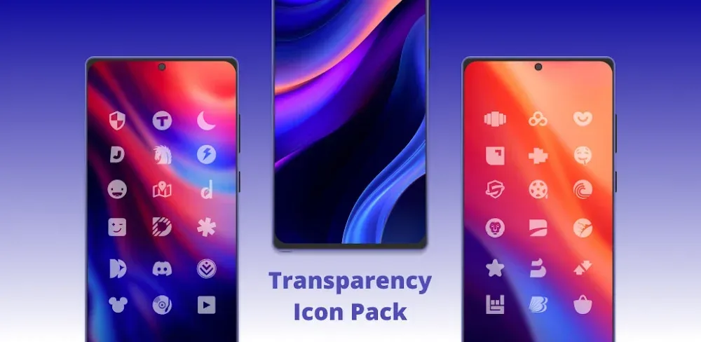 Transparency - Icon Pack screenshot 1
