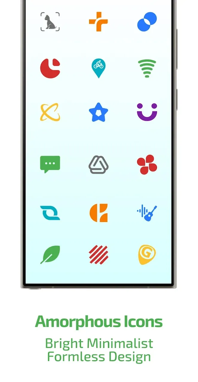 Colors Shapeless Icon Pack screenshot 4