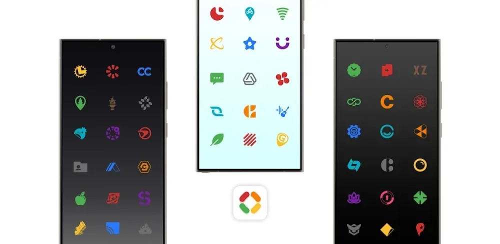 Colors Shapeless Icon Pack screenshot 1