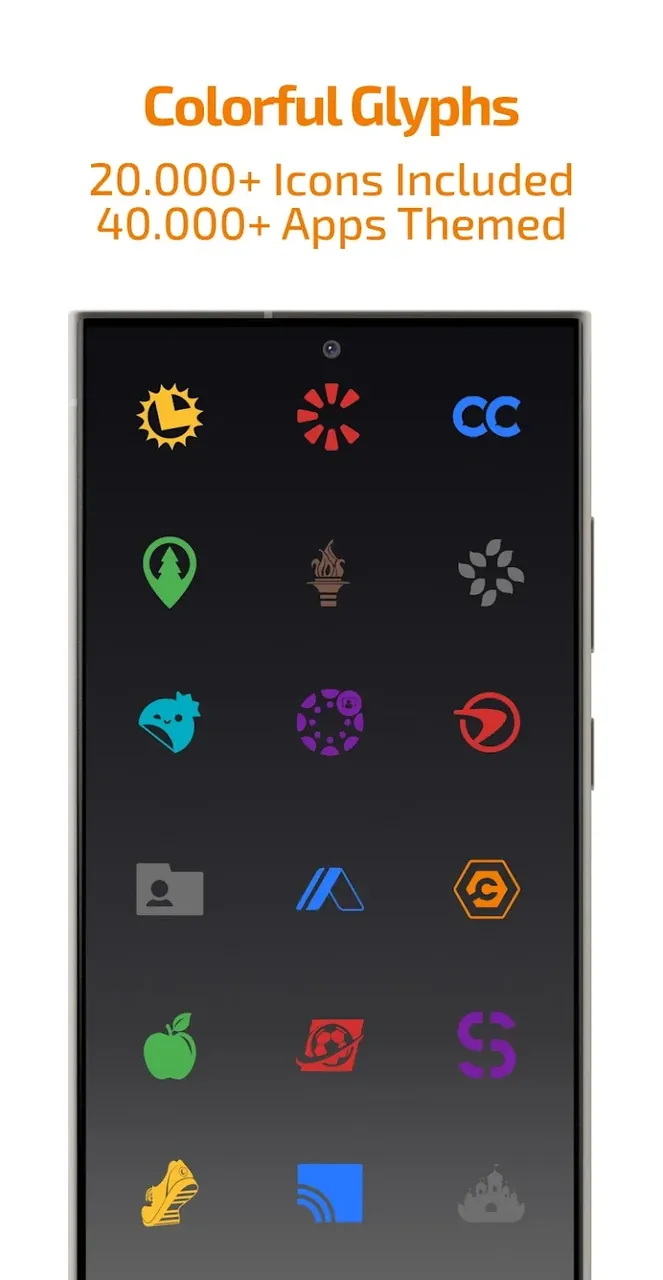 Colors Shapeless Icon Pack screenshot 3