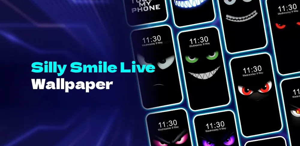 Funny Smile Live Wallpaper screenshot 1