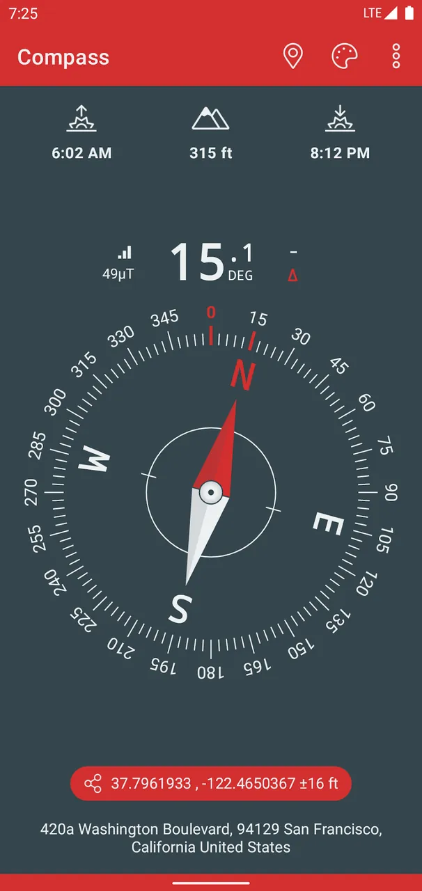 Compass & Altimeter screenshot 3