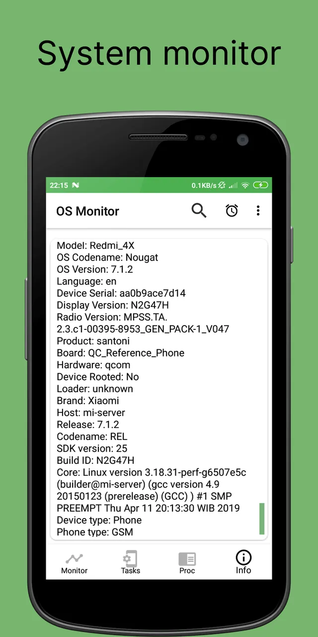 OS Monitor: Tasks Monitor screenshot 4