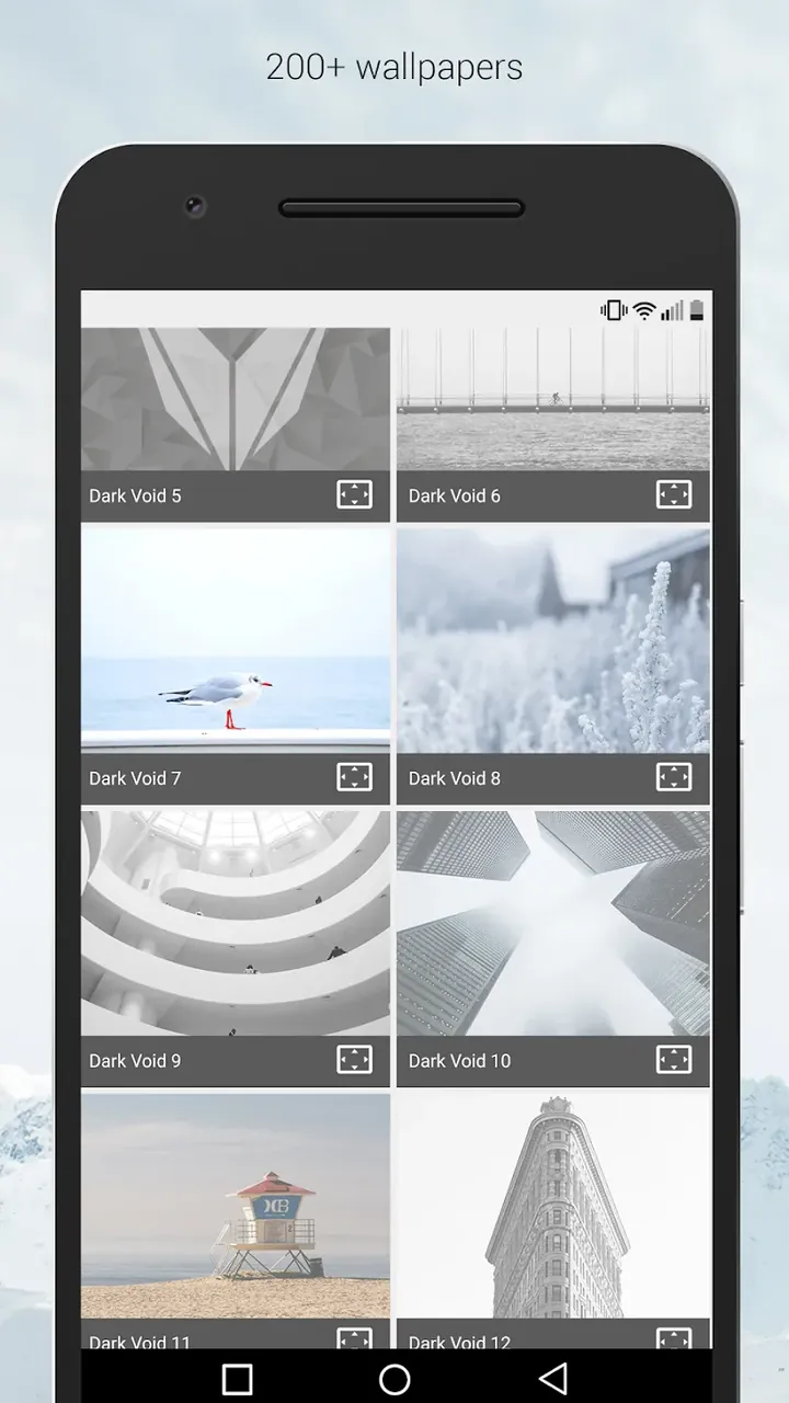 Dark Void Pro - Black Icons screenshot 4
