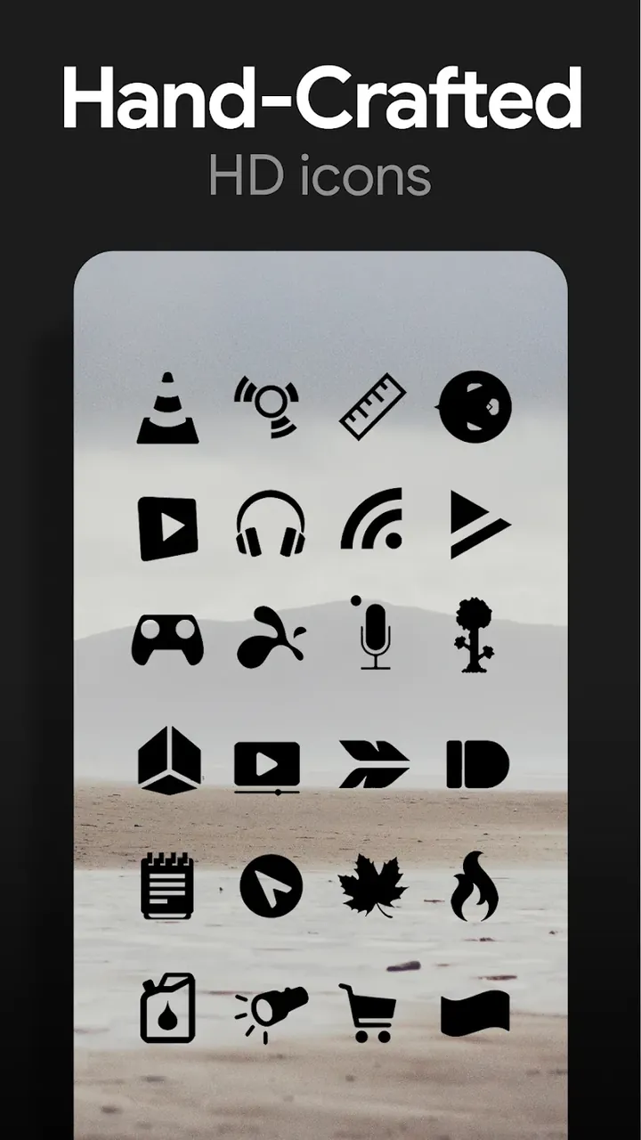 Flight Dark Pro - Icon Pack screenshot 4