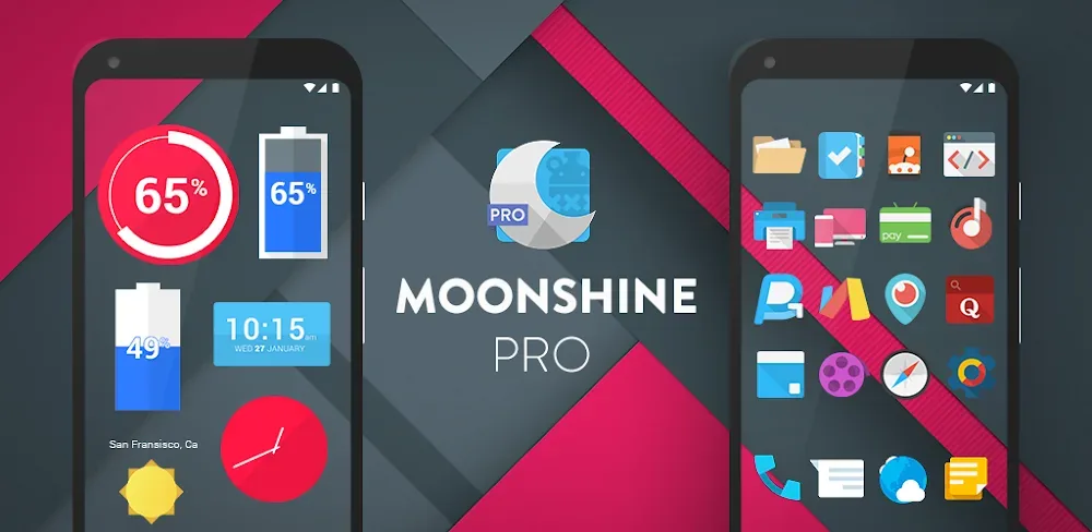 Moonshine Pro - Icon Pack screenshot 1