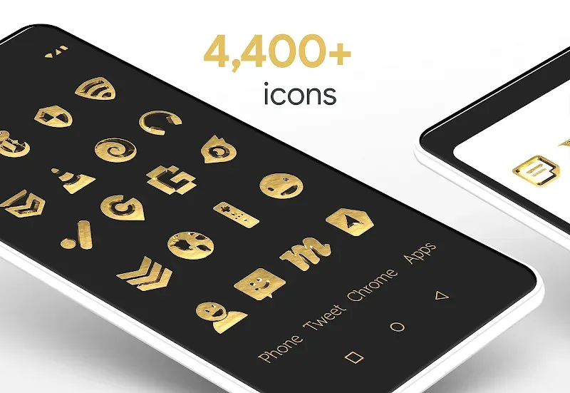 Solid Gold Pro - Icon Pack screenshot 3