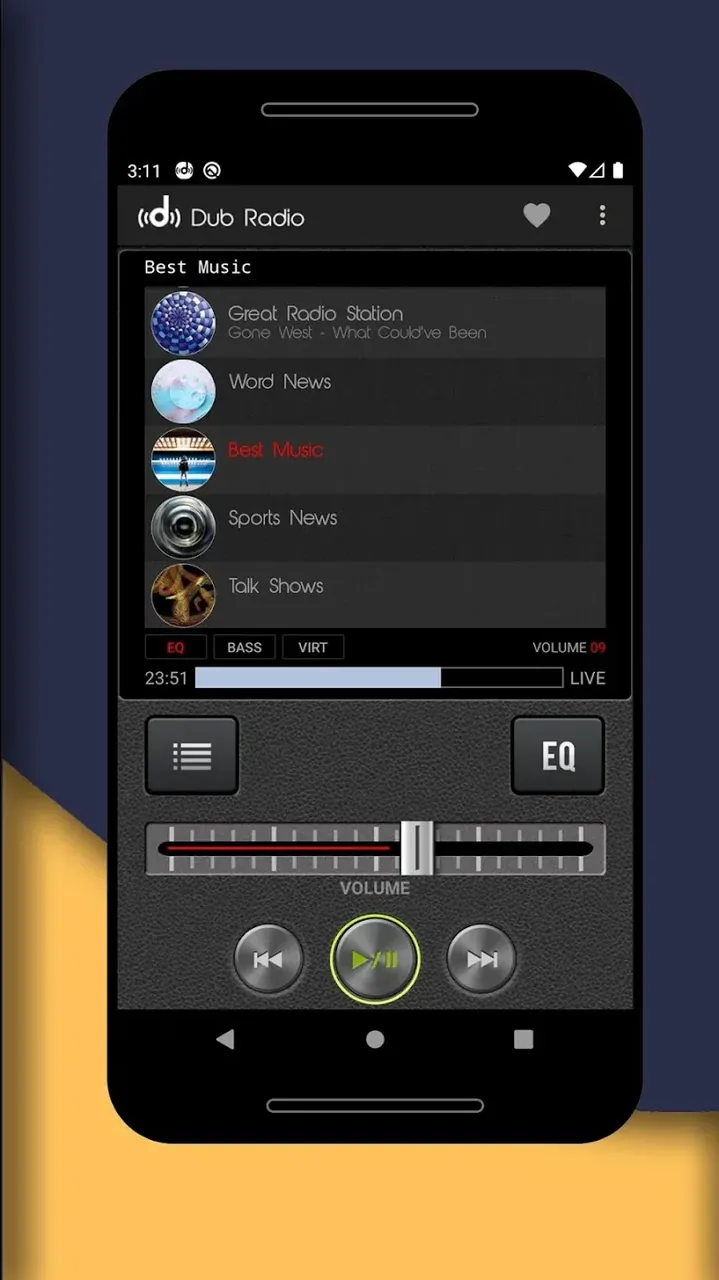 Dub Internet Radio FM AM screenshot 4