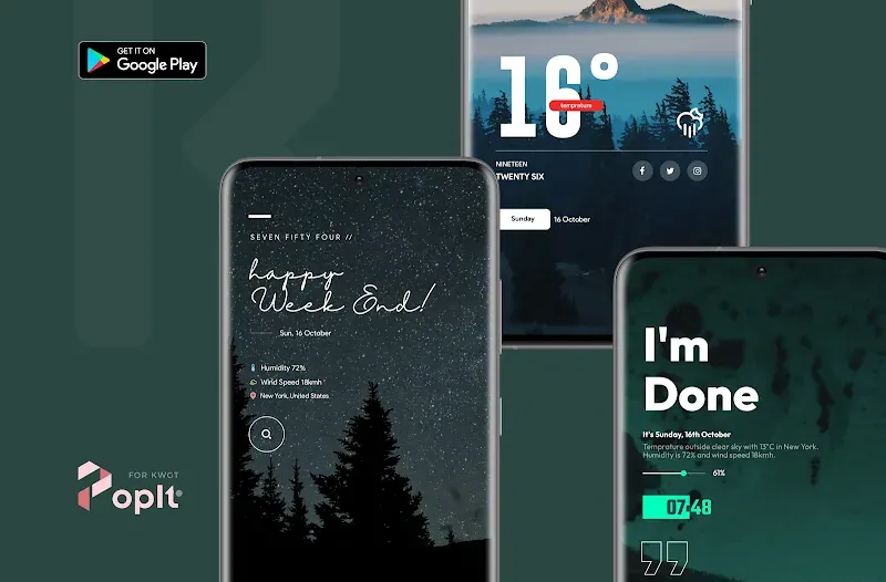 PopIt KWGT screenshot 3