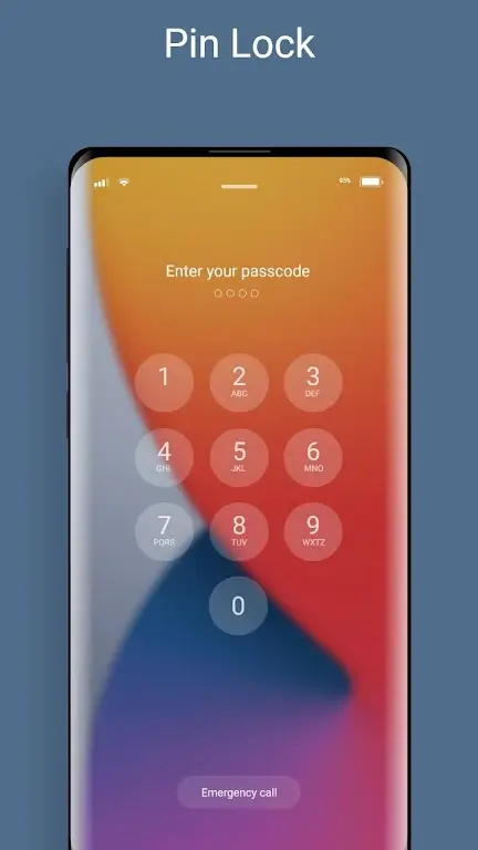 Lock Screen iOS15 screenshot 5