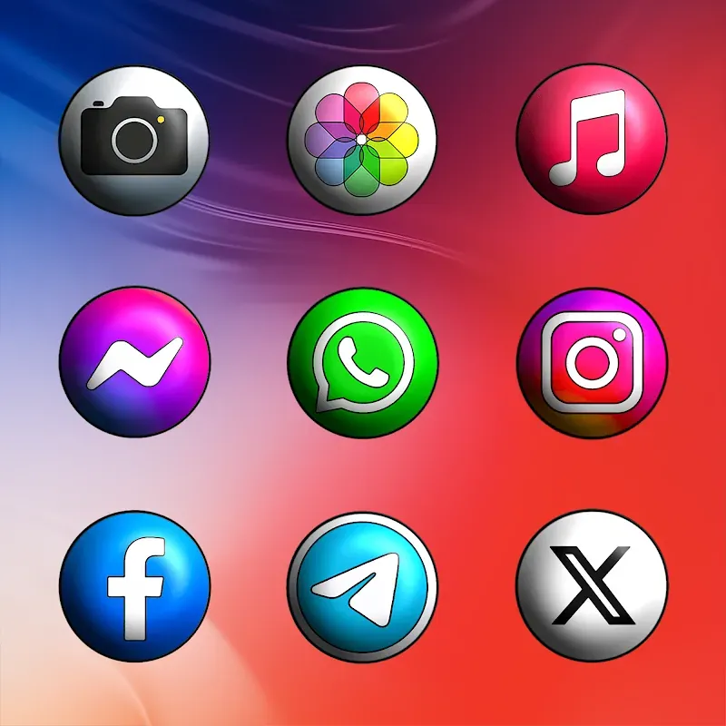 CRiOS Circle 3D - Icon Pack screenshot 4