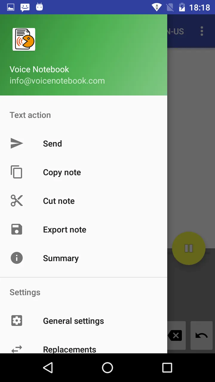 Voice Notebook screenshot 3