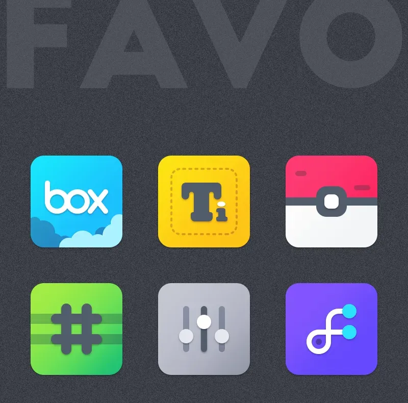 Favo Icon Pack screenshot 4