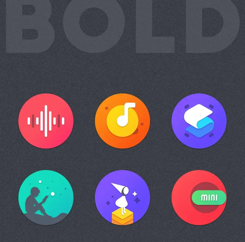 Bold Icon Pack screenshot 5